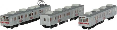 Railroad Collection Tetsukore Nagano Electric Railway 8500 Series T2 Train Railroad Musume Wrapping 3-Car Set Diorama Supplies (Manufacturer's First Order Limited Production)