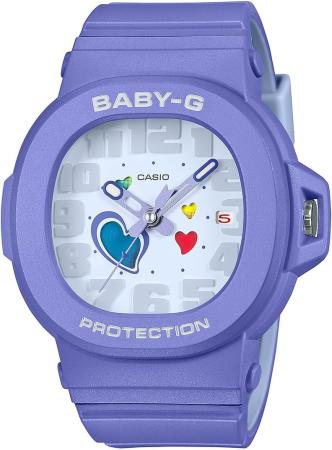 CASIO Baby-G Watch PLAYFUL HEARTS SERIES BGA-10-6AJF Women's Purple