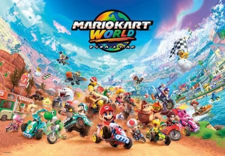 Mario Kart World (2) 1000 Piece Jigsaw Puzzle (1000T-554)