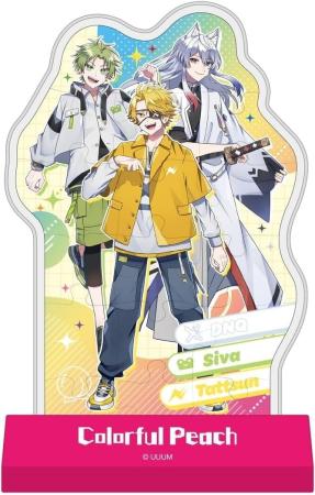 Colorido Peach Capsule Standee CC-ST034 Tatsun & Shiva & Donuku Rompecabezas