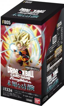 BANDAI Dragon Ball Super Card Game Fusion World Booster Pack Unknown Adventure (FB05) (BOX) 24 Packs