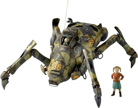 Kaiyodo ARTPLA Maschinen Krieger Sturmkäfer & Pamela Amsel 1/35 scale unpainted plastic model kit AP047