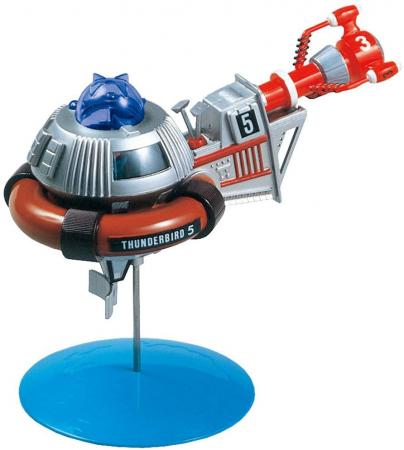 AOSHIMA Thunderbird Mini Series No.3 Thunderbird Mini No. 3 & No. 5 Total length about 80mm Non-scale plastic model