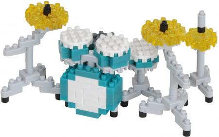 Nanoblock Drum Set Green NBC_348