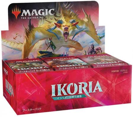 Wizards of the Coast MTG Magic: The Gathering Ikoria: The Beast's Habitat Booster Pack Japanese Version 36 Packs (BOX)