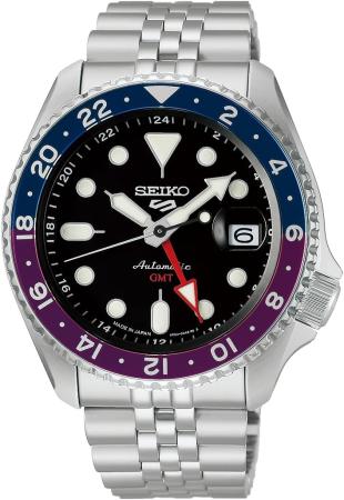 SEIKO Watch Seiko 5 Sports SKX GMT SBSC021 Men's Silver