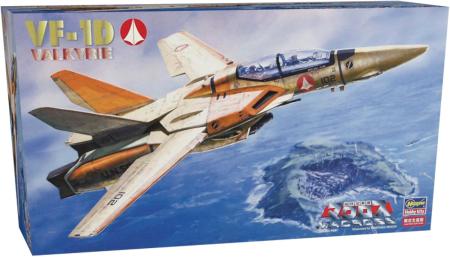 Hasegawa Super Dimension Fortress Macross VF-1D Valkyrie Two-Seater Training Aircraft 1/72 Scale Plastic Model Kit 65780