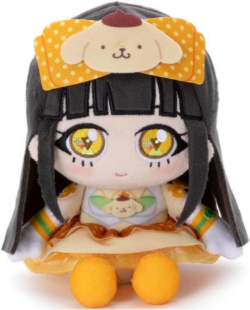 TAKARATOMY ARTS Secret Aipri Plush Toy Sanrio Characters Model Tsumugi Plush Toy Height Approx. 20cm