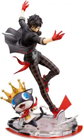 Kotobukiya Persona 5 Dancing Star Night ARTFX J Protagonist & Morgana 1/8 Scale PVC Pre-painted Finished Figure
