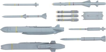 Hasegawa 1/72 Royal Air Force European Aircraft Weapons Set Plastic Model Kit X72-15