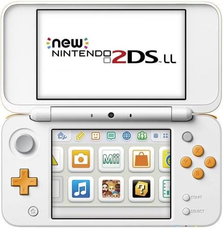 New Nintendo 2DS LL [White x Orange]