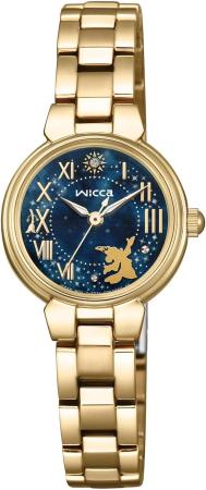 CITIZEN Wicca Watch KP2-124-71 Women's Gold/Blue