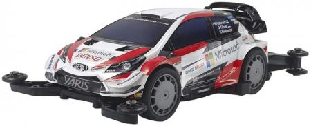 Tamiya Mini 4WD PRO Series No.54 Toyota Gazoo Racing WRT / Yaris WRC MA Chassis Plastic Model 18654