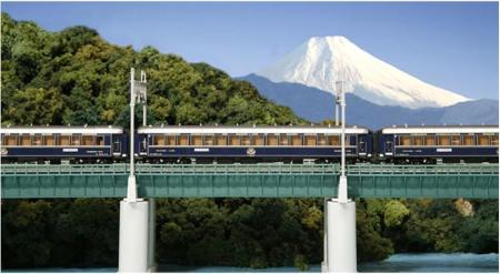 N gauge No:10-562 KATO Orient Express from Europe to Japan 88 6-car add-on set, model train by KATO