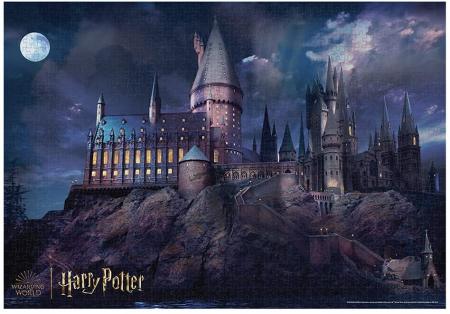 Jigsaw Puzzle Harry Potter Night Hogwarts Castle 1000 Pieces (51x73.5cm)