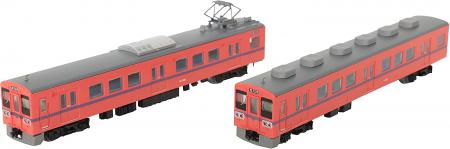 Railway Collection Tetsukore Joshin Dentetsu Type 700 Formation 705 Old Standard Color 2-Car Set B Diorama Supplies (Manufacturer's First Order Limited Production) 313588