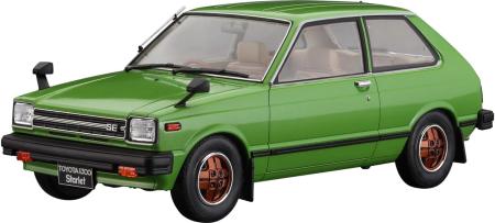 Hasegawa 1/24 Toyota Starlet KP61 SE (3-door) Mid-model 1980 Plastic Model 20761 (Car)
