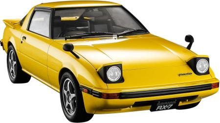 Hasegawa 1/24 Mazda Savanna RX-7 (SA22C) Mid-Model with Custom Wheels Plastic Model Kit 20798 (Car)