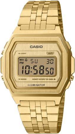 CASIO Casio Watch Premium Series Stainless Steel Band A1000G-9JF Unisex Gold