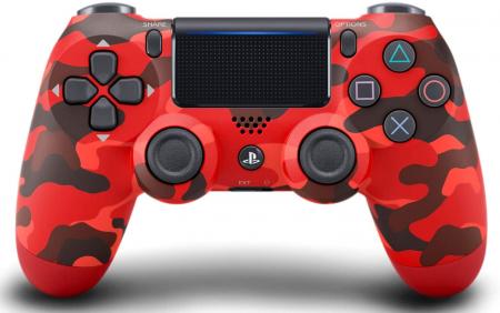 Wireless Controller (DUALSHOCK 4) Red Camouflage