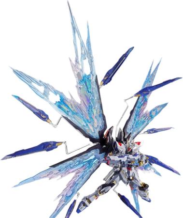 METAL BUILD Strike Freedom Gundam Wings of Light Option Set (Re:PACKAGE) ver. Approx. 550mm Made of PVC *METAL BUILD Strike Freedom Gundam (METAL BUILD FESTIVAL 2024) body is not included.