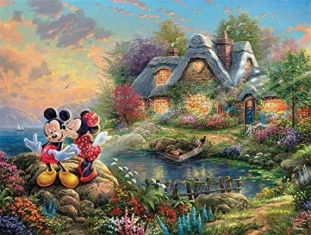 Disney Puzzle -- Mickey Mouse and Minnie Mouse -- Ceaco by Ceaco