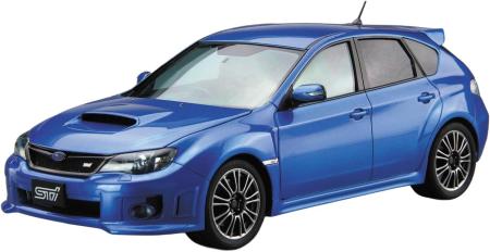 Aoshima Bunka Kyozai (AOSHIMA) The Model Car Subaru GRB Impreza WRX STI 1/24 Scale Plastic Model