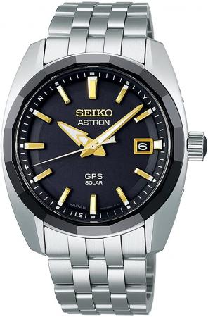SEIKO Astron Global Line Authentic 3X SBXD011 Men's Silver