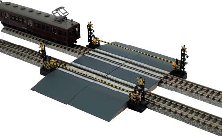 Scenery Collection Scenery Accessories 115-3 Railroad Crossing D3 Diorama Supplies 324522