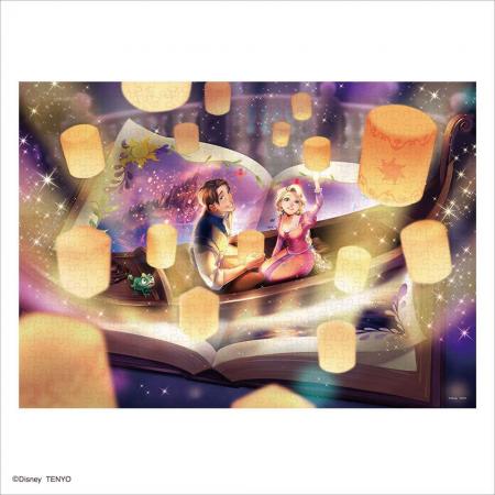 Tenyo Jigsaw Puzzle A shining miracle story (Rapunzel on the tower) 500 pieces (35 x 49 cm)