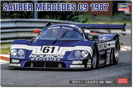 Hasegawa 1/24 Sauber-Mercedes C9 1987 Plastic Model 20753 (Car)