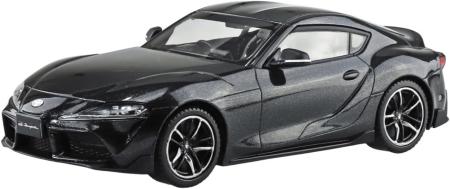 Aoshima Bunka Kyozai Co. Ltd. (AOSHIMA) 1/32 Rakupla Snap Kit No. 13-BK Toyota GR Supra 2019 Black Metallic Pre-Colored Plastic Model (Automobile)