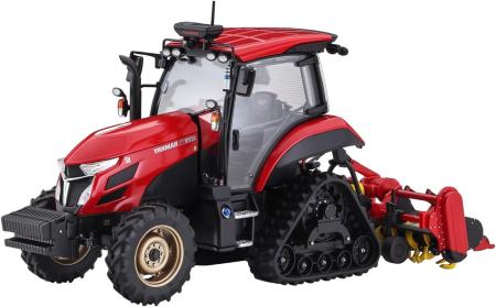 Hasegawa 1/35 Construction Machinery Series Yanmar Tractor YT5113A Robot Tractor Delta Crawler/Rotary Specification Plastic Model 66112 (Car)