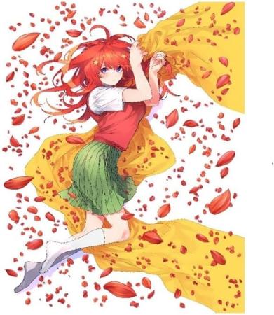 The Quintessential Quintuplets Card Game Sleeve & Card Set by Nakano Satsuki