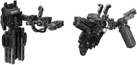 Kotobukiya Armored Core V Overed Weapon Set, total length approx. 245mm, 1/72 scale plastic model