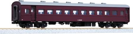 KATO HO gauge SuHaFu 42 brown railway model passenger car 1-508