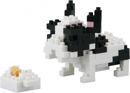 Nanoblock French Bulldog Pied