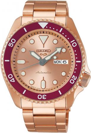 Seiko 5 Sports 55th Anniversary CUSTOMIZE CAMPAIGNII Limited Edition SBSA216 Men's Pink Gold