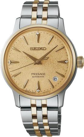 SEIKO Watch Presage Cocktail Time 34mm SRRY052 Women's Silver