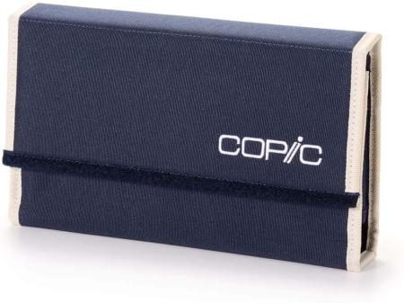 COPIC Too Copic Wallet for 24 markers, Navy Blue, illustration markers, marker pens