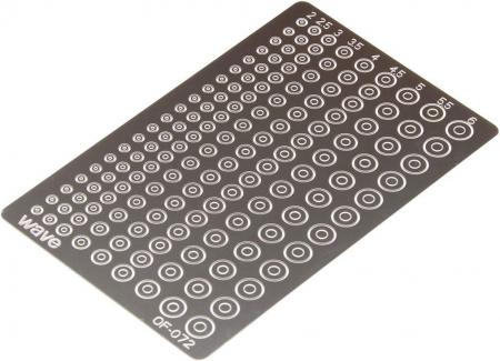 Wave Finish Products Series Basic Etching Maru 2 Plastic Model Parts OF-072