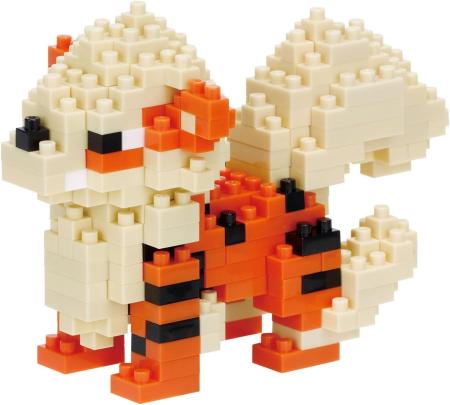 Kawada Nanoblock Pokemon Arcanine NBPM_106 3.5 x 10.5 x 18 cm Ages 12 and up Interior Hobby NBPM_106