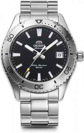 ORIENT Mako Automatic Watch Mechanical Made in Japan Automatic Diver's Watch with Domestic Manufacturer's Warranty RN-AC0Q01B Men's Black