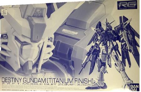 Bandai RG Destiny Gundam [Titanium Finish] 1/144