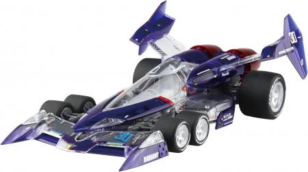 AOSHIMA Cyber Formula SP Super Asurada 01 Clear Ver. 1/24 Scale Plastic Model Molding Color (Clear Color)
