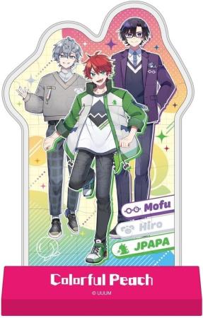 Colorful Peach Capsule Standee CC-ST033 Jappapa & Hiro & Mofu Jigsaw Puzzle