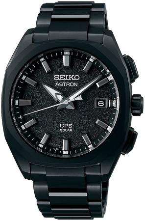 SEIKO Astron Global Line Sport 3X Titanium SBXD009 Men's Black