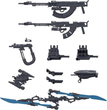 BANDAI SPIRITS 30MM Optional Parts Set for ARMORED CORE VI FIRES OF RUBICON WEAPON SET 06, Pre-Colored Plastic Model Kit