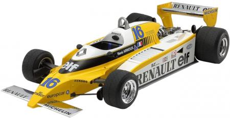 Tamiya 1/12 Big Scale Series No.33 Renault RE-20 with Turbo Etching Parts Plastic Model 12033 Molding Color