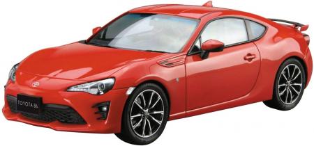 AOSHIMA 1/24 The Model Car Series No.25 Toyota ZN6 TOYOTA86 2016 Plastic Model